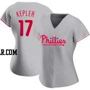 Max Kepler Women's Philadelphia Phillies Gray Authentic Road Jersey