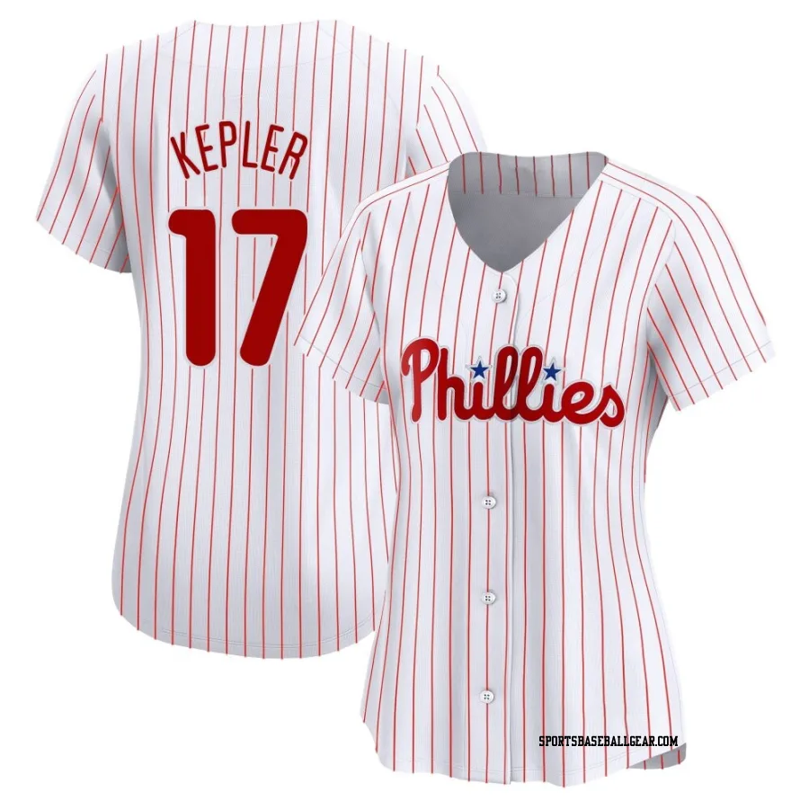 Max Kepler Women's Philadelphia Phillies White Limited Home Jersey