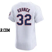 Max Kranick Men's New York Mets White Elite Home Jersey