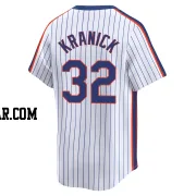 Max Kranick Men's New York Mets White Limited Cooperstown Collection Jersey