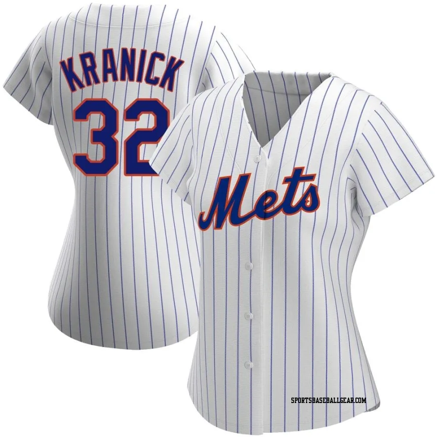 Max Kranick Women's New York Mets White Authentic Home Jersey