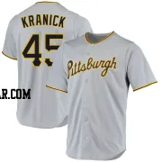 Max Kranick Youth Pittsburgh Pirates Gray Replica Road Jersey