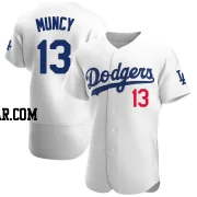 Max Muncy Men's Los Angeles Dodgers White Authentic Home Jersey