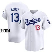 Max Muncy Men's Los Angeles Dodgers White Limited 2024 World Tour Seoul Series Home Jersey