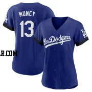 Max Muncy Women's Los Angeles Dodgers Royal Authentic 2021 City Connect Jersey