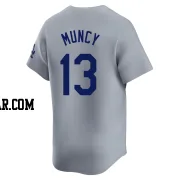 Max Muncy Youth Los Angeles Dodgers Gray Limited Away Jersey