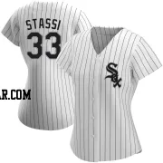 Max Stassi Women's Chicago White Sox White Authentic Home Jersey