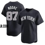 McKinley Moore Men's New York Yankees Navy Limited Alternate Jersey