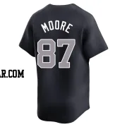 McKinley Moore Men's New York Yankees Navy Limited Alternate Jersey