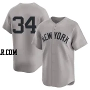 Mel Stottlemyre Youth New York Yankees Gray Limited Away 2nd Jersey