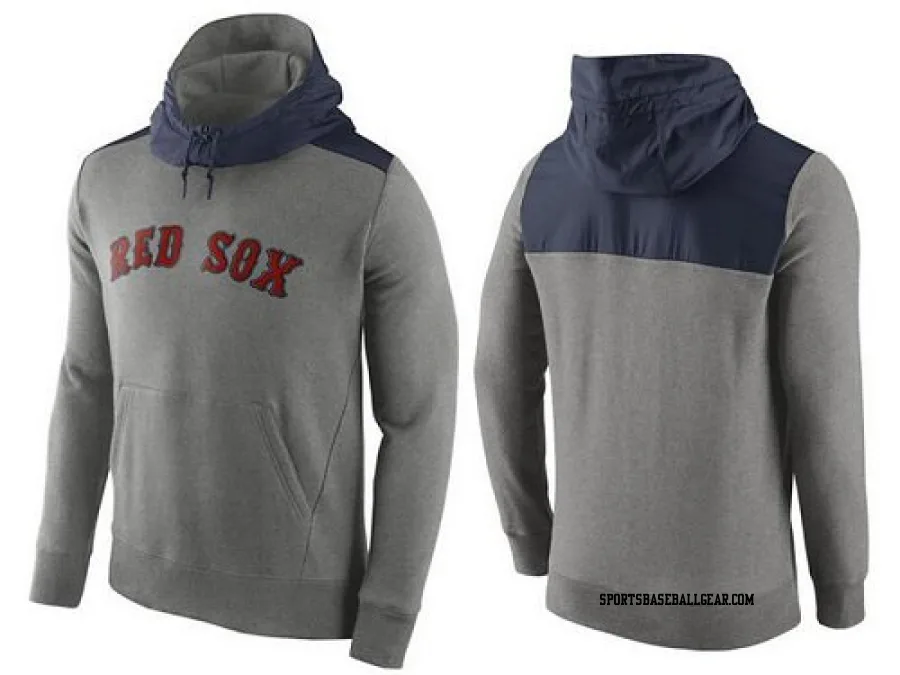 Men's Boston Red Sox Gray Hybrid Hoodie