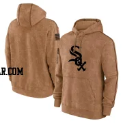 Men's Chicago White Sox Brown 2023 Salute to Service Club Pullover Hoodie