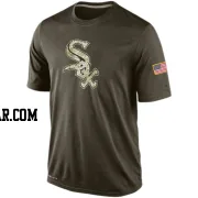 Men's Chicago White Sox Olive Dri-Fit Salute To Service KO Performance T-Shirt