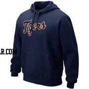 Men's Detroit Tigers Navy Classic 1.2 Pullover Hoodie