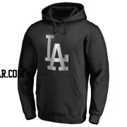 Men's Los Angeles Dodgers Black L.A. Platinum Collection Pullover Hoodie -