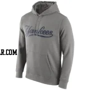 Men's New York Yankees Gray Club Pullover Hoodie -