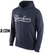 Men's New York Yankees Navy Blue Club Pullover Hoodie -