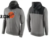 Men's San Francisco Giants Gray Cooperstown Collection Hybrid Pullover Hoodie