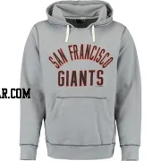 Men's San Francisco Giants Gray Legacy Fleece Hoodie -