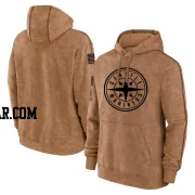 Men's Seattle Mariners Brown 2023 Salute to Service Club Pullover Hoodie