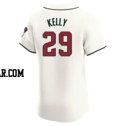 Merrill Kelly Men's Arizona Diamondbacks Cream Elite Home Jersey