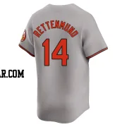 Merv Rettenmund Men's Baltimore Orioles Gray Limited Road Jersey