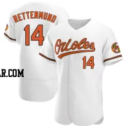 Merv Rettenmund Men's Baltimore Orioles White Authentic Home Jersey