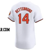 Merv Rettenmund Men's Baltimore Orioles White Elite Home Jersey