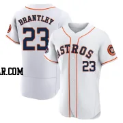 Michael Brantley Men's Houston Astros White Authentic 2022 World Series Champions Home Jersey