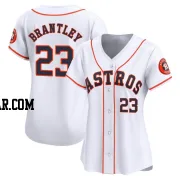 Michael Brantley Women's Houston Astros White Limited Home Jersey