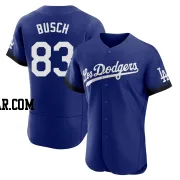 Michael Busch Men's Los Angeles Dodgers Royal Authentic 2021 City Connect Jersey