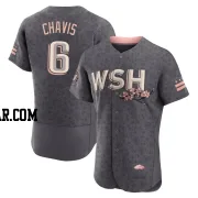 Michael Chavis Men's Washington Nationals Gray Authentic 2022 City Connect Jersey