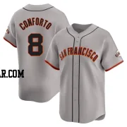 Michael Conforto Men's San Francisco Giants Gray Limited Away Jersey