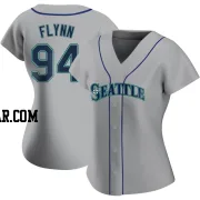 Michael Flynn Women's Seattle Mariners Gray Authentic Road Jersey