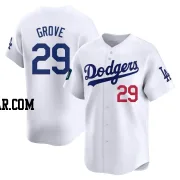 Michael Grove Youth Los Angeles Dodgers White Limited 2024 World Tour Seoul Series Home Jersey