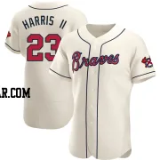 Michael Harris II Men's Atlanta Braves Cream Authentic Alternate Jersey