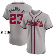 Michael Harris II Men's Atlanta Braves Gray Elite Road Jersey