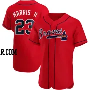 Michael Harris II Men's Atlanta Braves Red Authentic Alternate Jersey