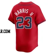 Michael Harris II Men's Atlanta Braves Red Limited Alternate Jersey