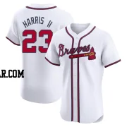 Michael Harris II Men's Atlanta Braves White Elite Home Jersey