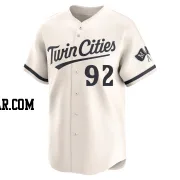 Michael Helman Men's Minnesota Twins Cream Limited Alternate Jersey