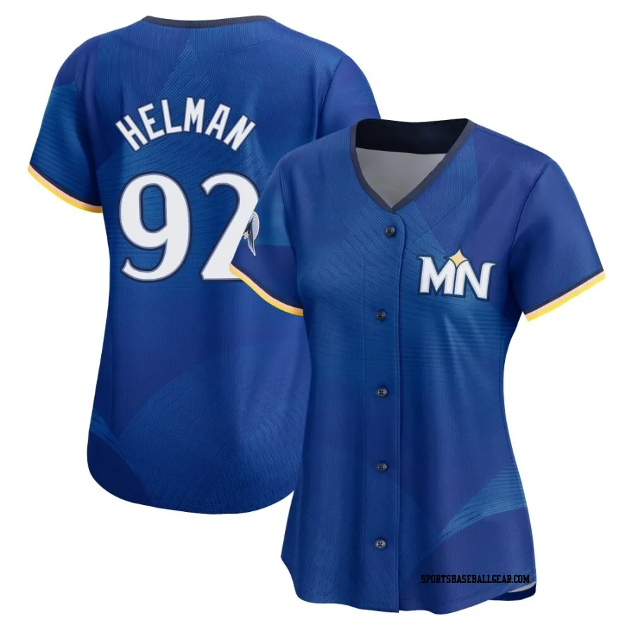 Michael Helman Women's Minnesota Twins Royal Limited 2024 City Connect Jersey