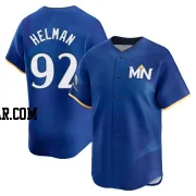 Michael Helman Youth Minnesota Twins Royal Limited 2024 City Connect Jersey