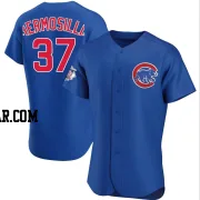 Michael Hermosillo Men's Chicago Cubs Royal Authentic Alternate Jersey