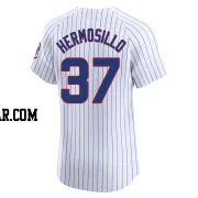 Michael Hermosillo Men's Chicago Cubs White Elite Home Jersey