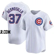 Michael Hermosillo Men's Chicago Cubs White Limited Home Jersey