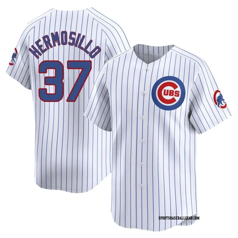 Michael Hermosillo Men's Chicago Cubs White Limited Home Jersey