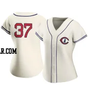 Michael Hermosillo Women's Chicago Cubs Cream Authentic 2022 Field Of Dreams Jersey