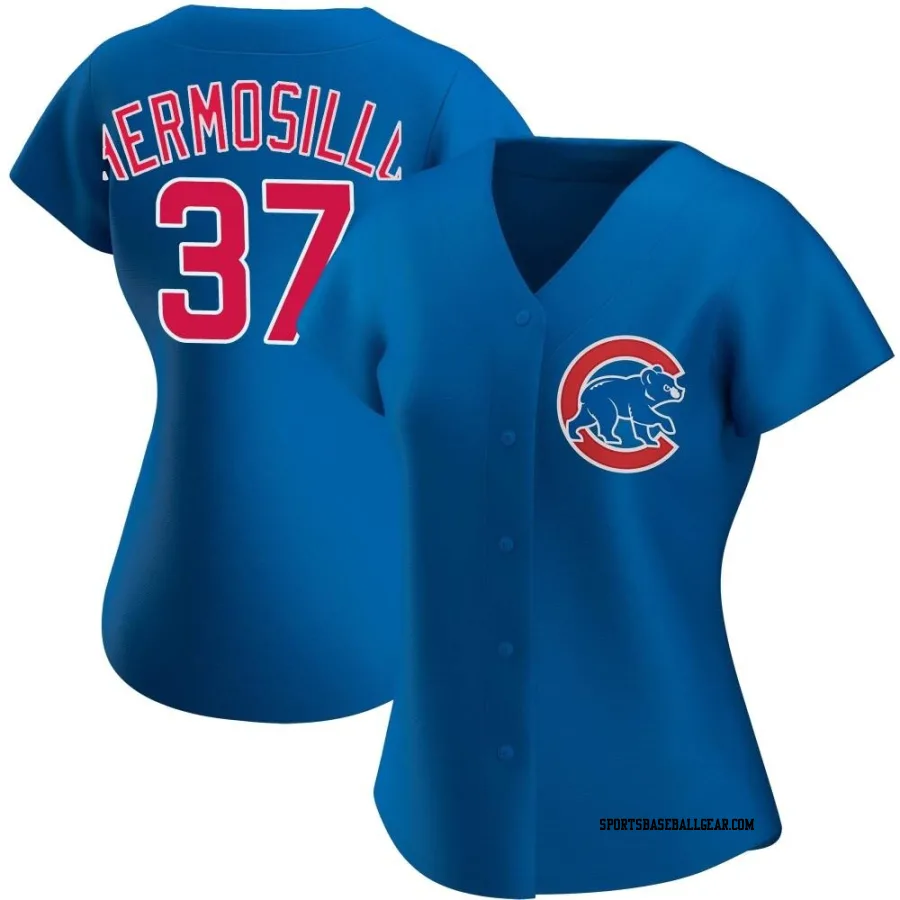 Michael Hermosillo Women's Chicago Cubs Royal Authentic Alternate Jersey