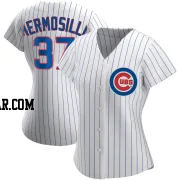 Michael Hermosillo Women's Chicago Cubs White Authentic Home Jersey